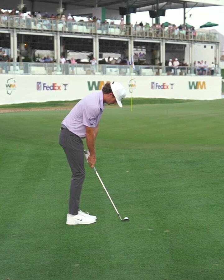 Another birdie closer to a PGA TOUR card 👀 Amateur Luke Clanton needs to birdie his final hole to potentially make the cut and earn a final PGA TOUR University Accelerated point. 📺 Golf Channel