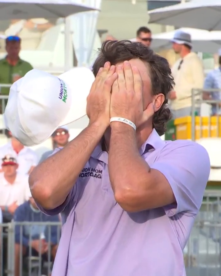 Luke Clanton missed out on a PGA Tour card by that much. PAIN.