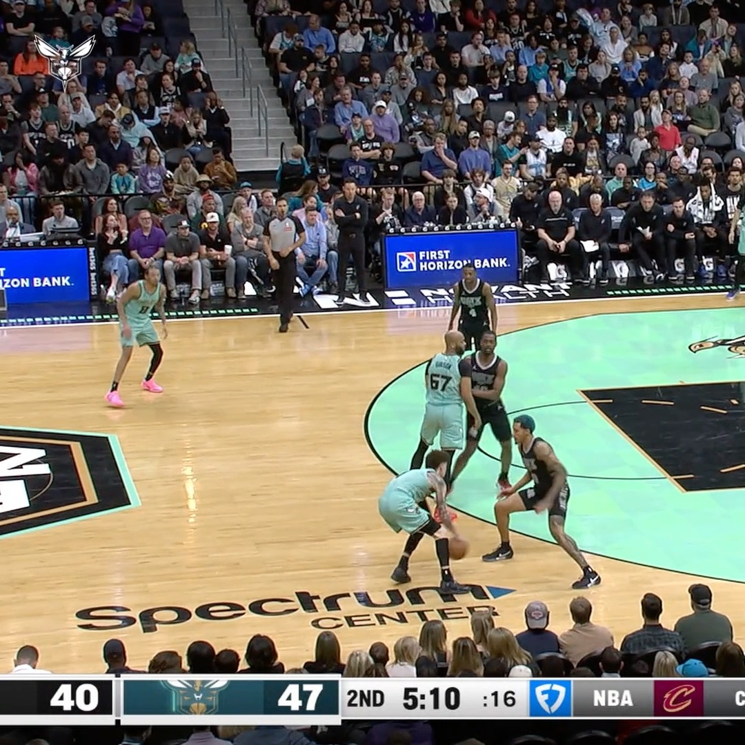 TUFF Nick Smith Jr | 📹 Hornets On FanDuel Sports Network