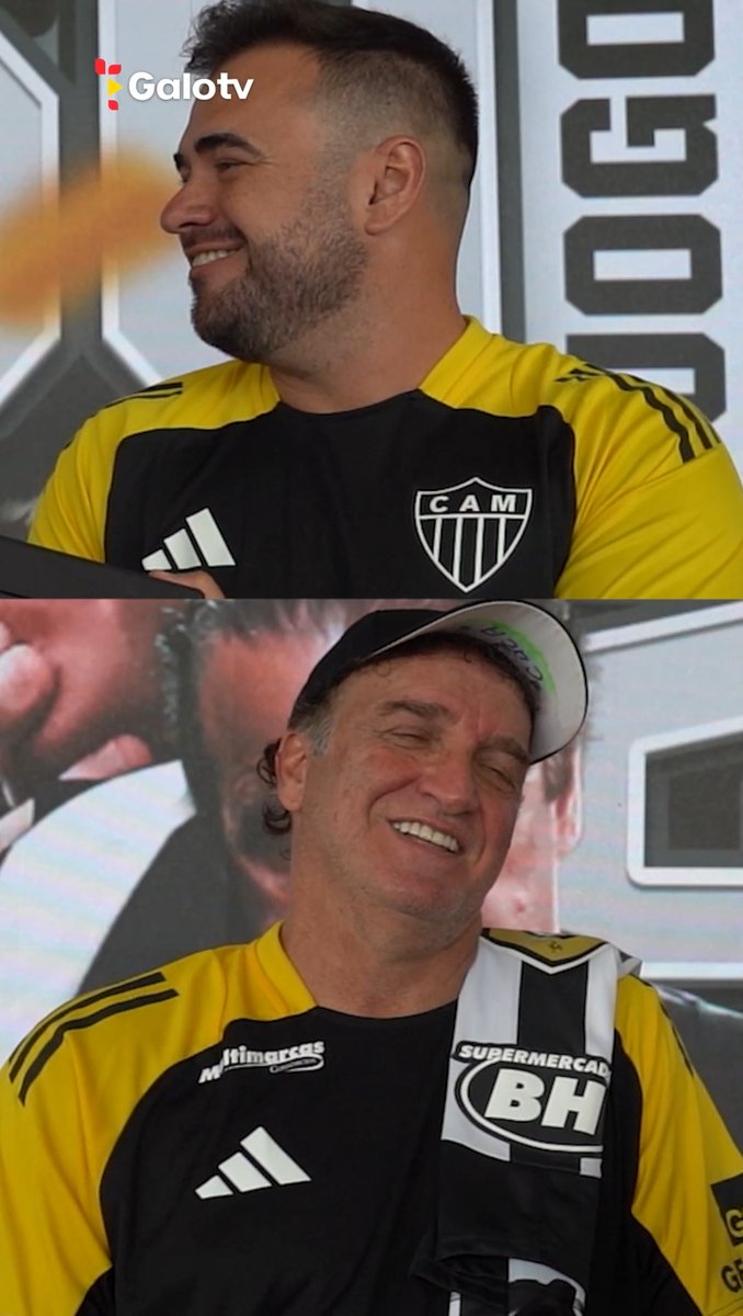 🎥🎁🐓 A Galotv acompanhou o Professor por um dia: teve homenagem pelos 250 jogos, expectativa para o clássico e um presente mais que especial… Com muito carinho, para os dois novos atleticanos da família, Ravi e Alexi Neto! 👶🏻👶🏻 Se liga:
