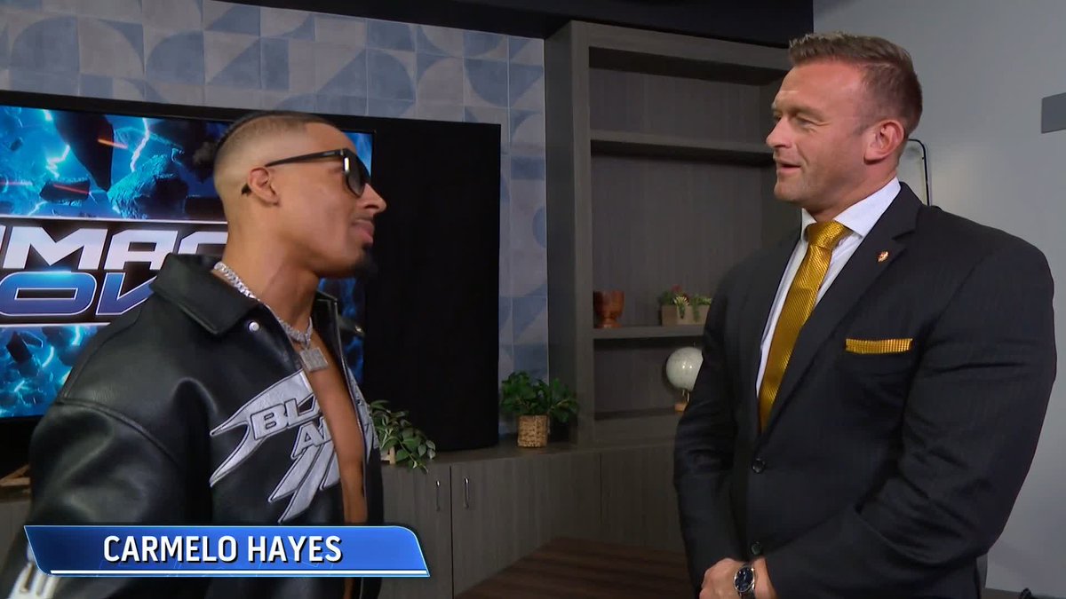 This is your chance, Akira Tozawa! 👏 Will Akira Tozawa get his revenge when he faces Carmelo Hayes, TONIGHT?! #SmackDown
