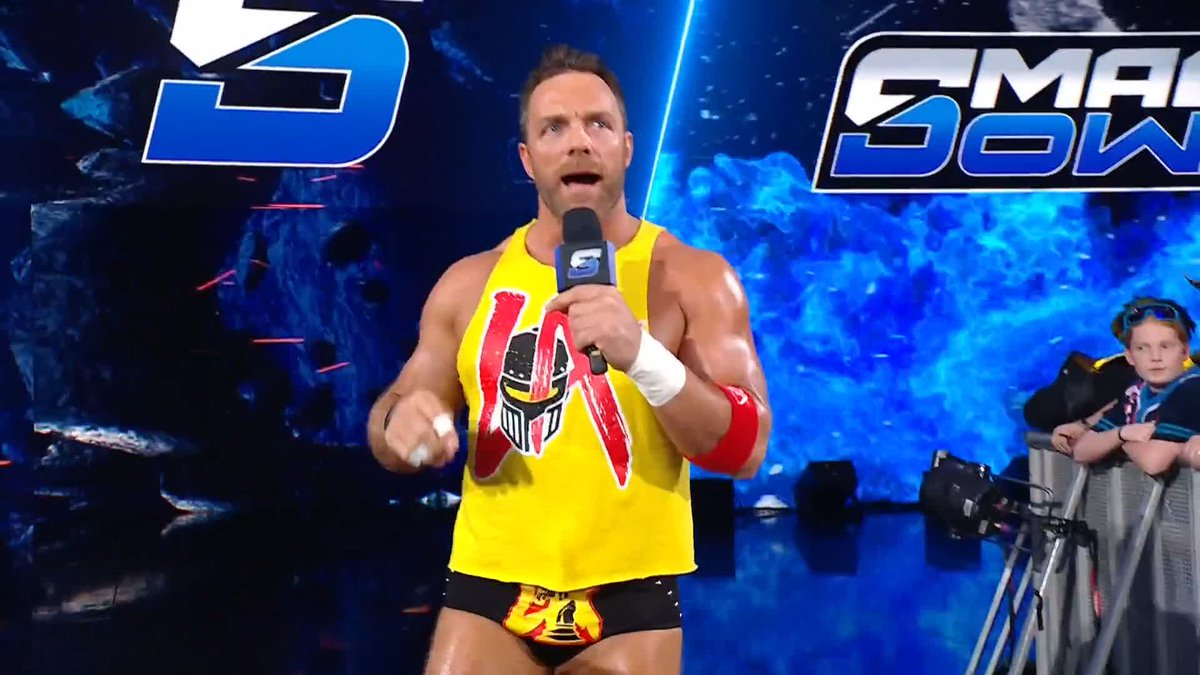 PSA: It's okay for men to cry! YEAH! (except for Drew) LA Knight #SmackDown