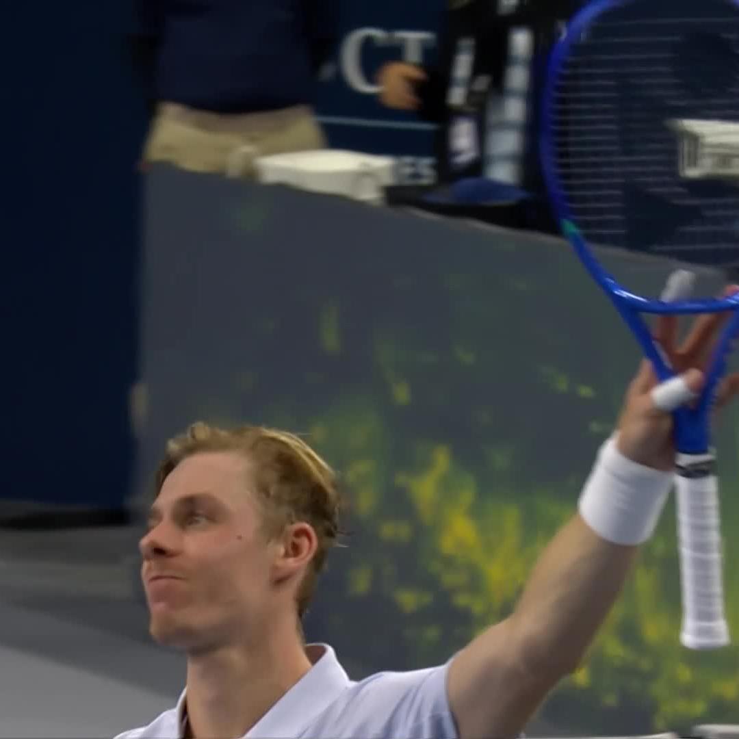 LETHAL tennis from Denis 💥 Shapo coasts past Machac 7-6 6-0 to reach the #DALOpen semis.