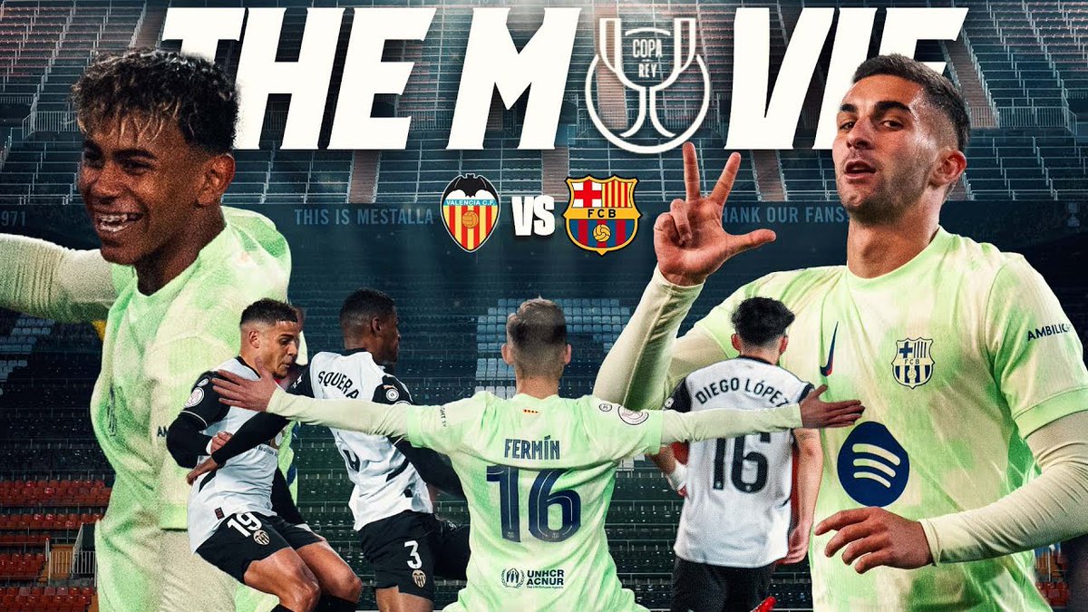 🔥 We've powered our way into the Copa del Rey semi-finals! 🔥 THE MOVIE 🎥🍿