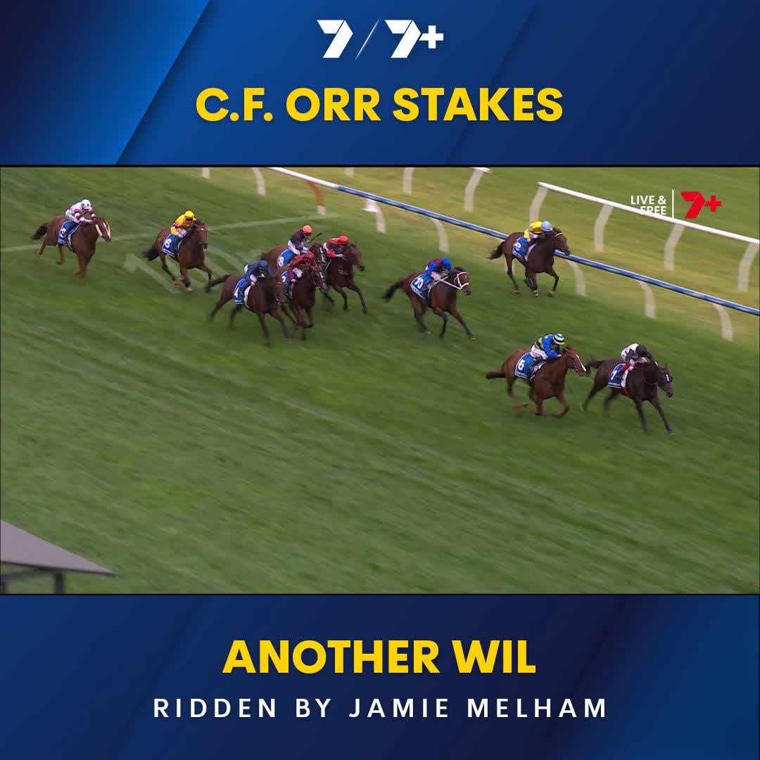 Another Wil wins the Group 1 CF Orr Stakes!!! Congratulations to all involved 👏 @jamieleekah07 Ciaron Maher Racing