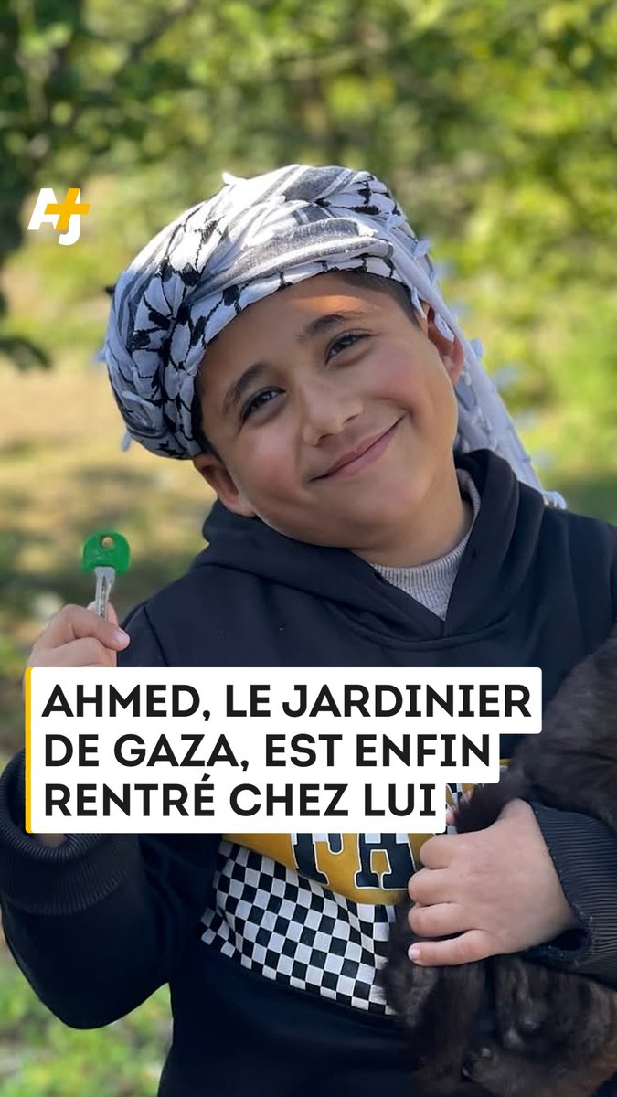 Malgré le génocide israélien à Gaza, Ahmed, 8 ans, a réussi à cultiver une petite ferme pour nourrir sa famille déplacée. Aujourd'hui, il est enfin rentré chez lui avec ses plants.