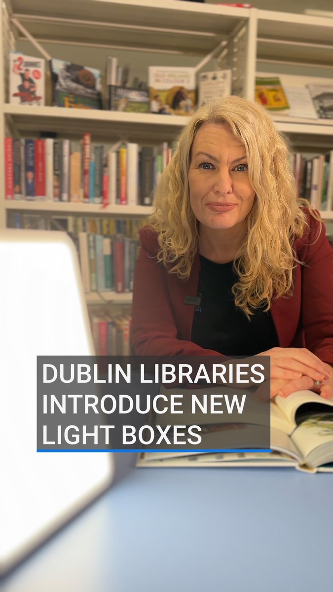 Light boxes are being rolled out in libraries across Dublin. The bright idea, which is part of the Healthy Ireland programme, aims to tackle winter blues by lifting the mood, boosting alertness and helping people feel energised.