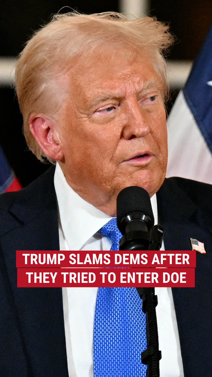 ‘THEY LOOK FOOLISH’: President Trump says House Democrats have "lost their minds" after they tried to force their way into the Department of Education in Washington, DC on Friday morning.