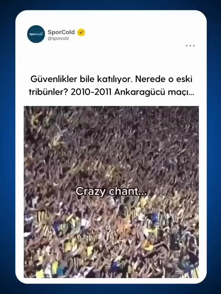2010-2011 Ankaragücü maçımız Nerde O, eski tribünler? Güvenlikler bile eşlik ediyor.
