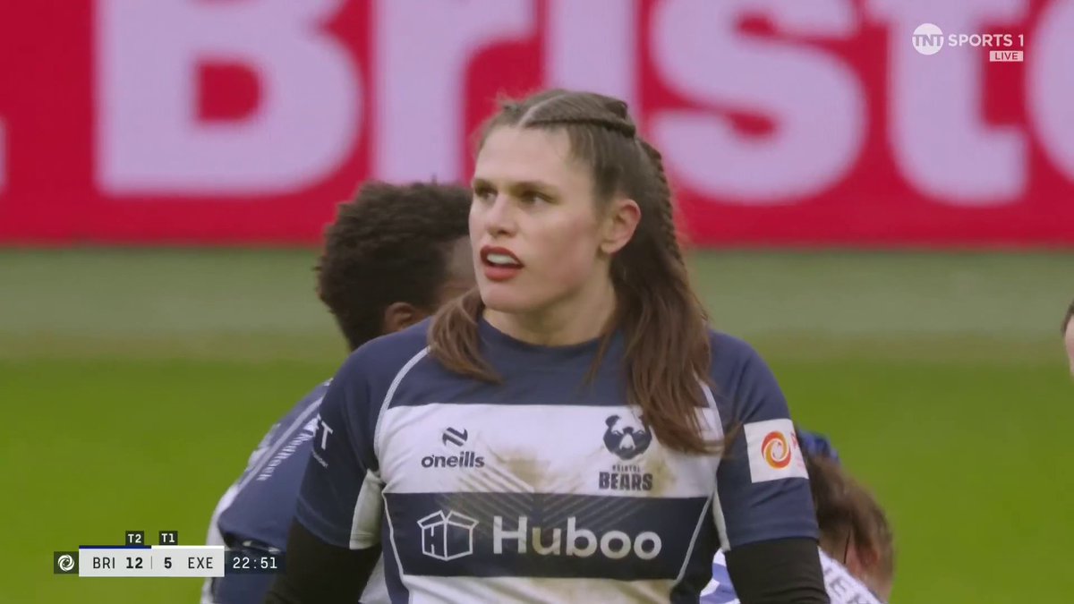 A quite ridiculous finish from Ilona Maher 💥 🐻 12-5 ⚔️ (26 mins) #BRIvEXE | #BristolBears