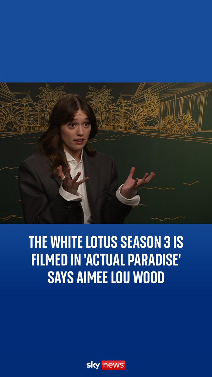 Sex Education star, Aimee Lou Wood, joins the award-winning show’s cast for its third season - this time taking the story to a luxury resort in Thailand. Read more: