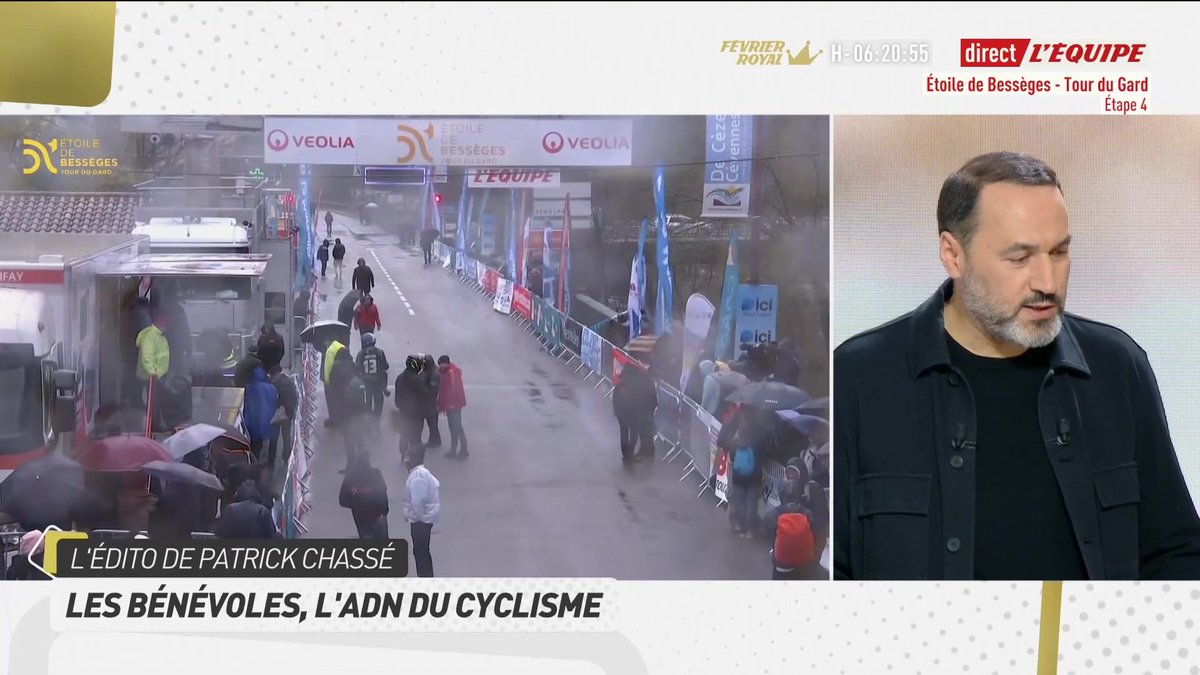 Patrick Chassé dénonce une « hypocrisie » sur l'Étoile de Bessèges « Y aurait-il un cyclisme pour les grandes équipes et un cyclisme pour les équipes plus modestes ? » #lequipeVELO