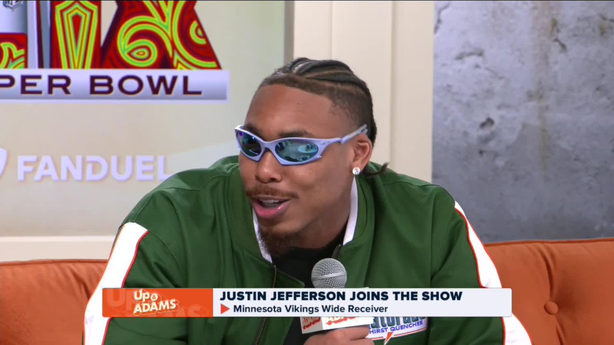 Justin Jefferson says Minnesota Vikings HC Kevin O’Connell is the ultimate hype man 🔥 "He'll have you running through a wall in a second... He doesn't even stutter, he doesn't say uhhhh."
