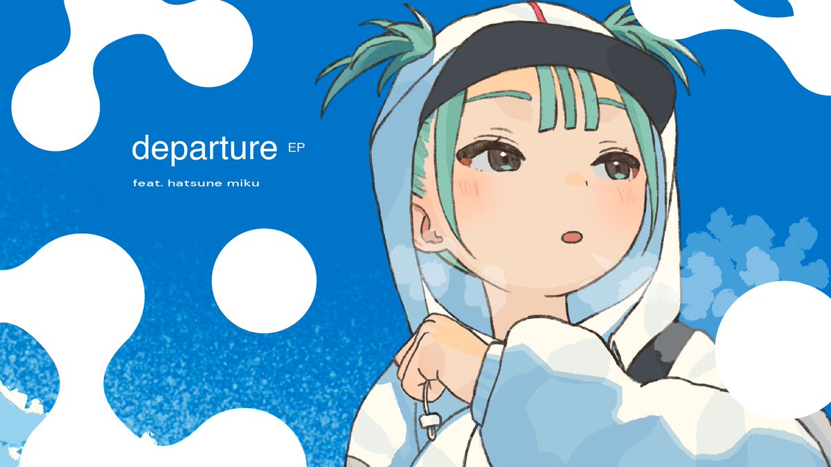 new music :: departure feat.初音ミク link #vocaloPost #vocanew
