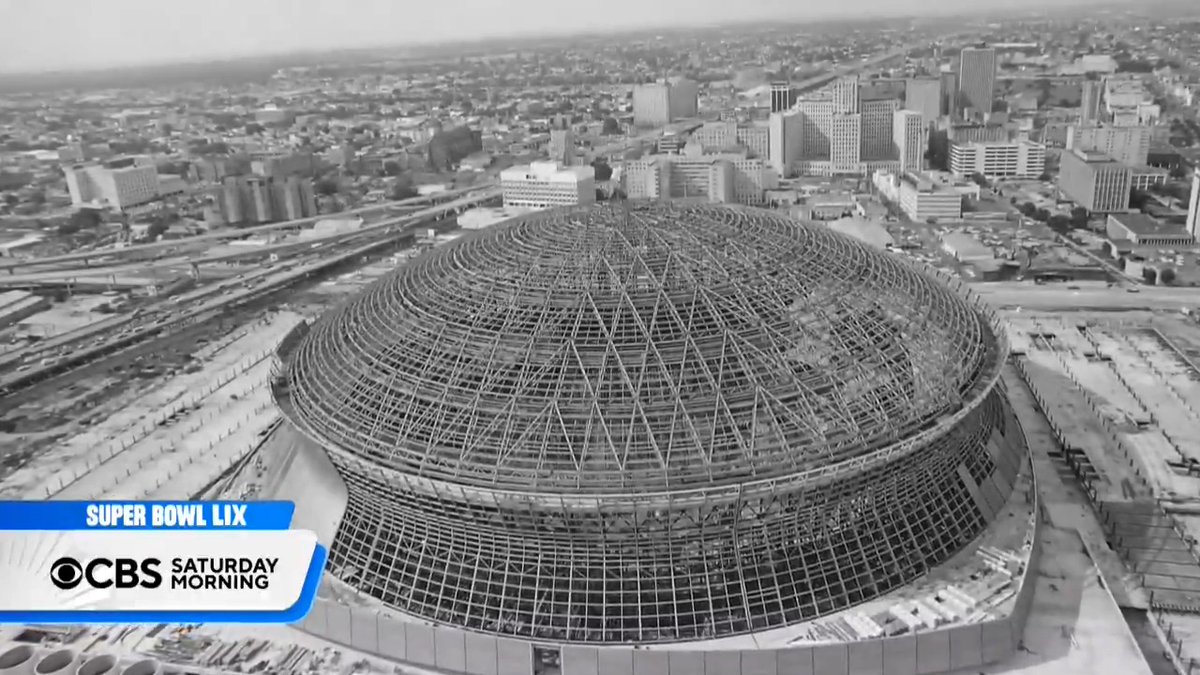 Super Bowl 59 will be the eighth time the game is played in New Orleans's Superdome, the most of any venue. Opening in 1975, the Caesars Superdome is also one of the oldest stadiums in the NFL. Michelle Miller has a look at the storied history of the stadium and its city.