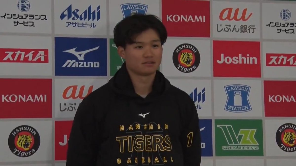 【宜野座キャンプ】第2クール3日目、 #森下翔太 選手の代表インタビューをお届けします。 #春季キャンプ #90th #阪神タイガース #鼓動を鳴らせ_虎道を進め