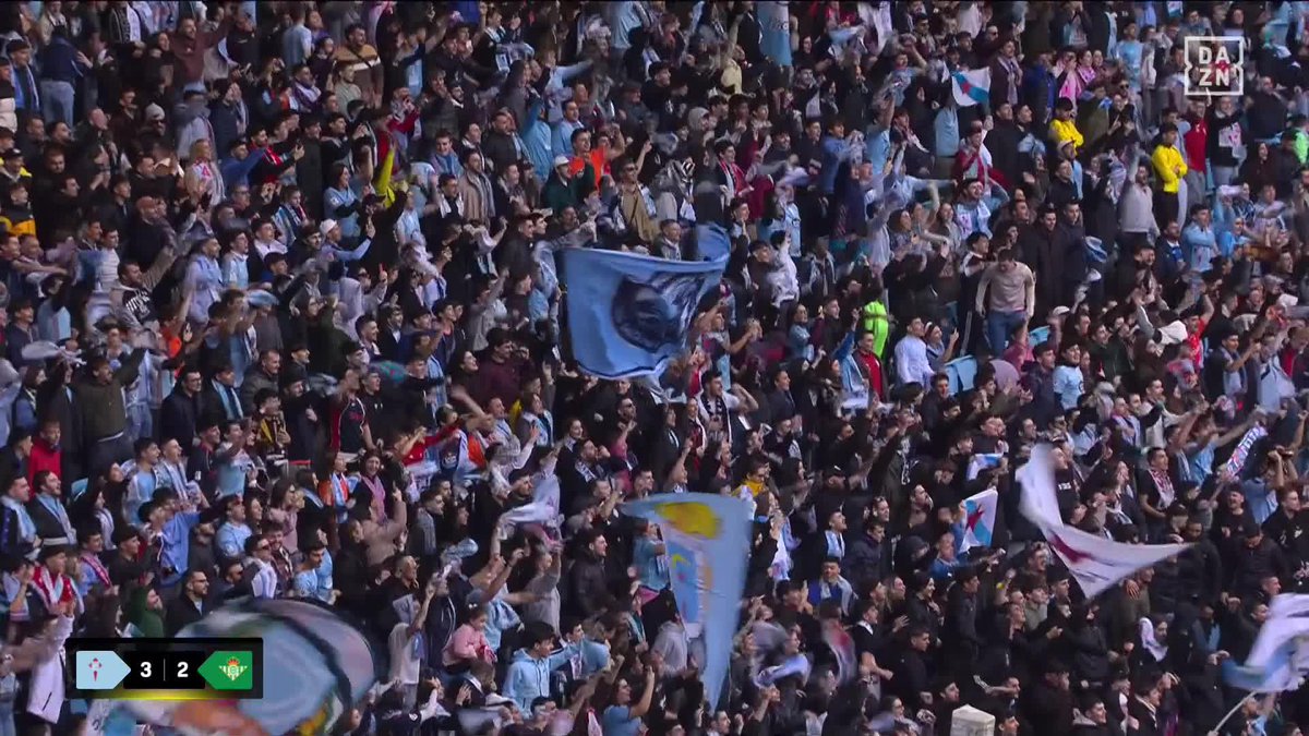 Balaídos y su Celta. El Celta de Vigo y su gente ❤️ #LALIGAenDAZN ⚽