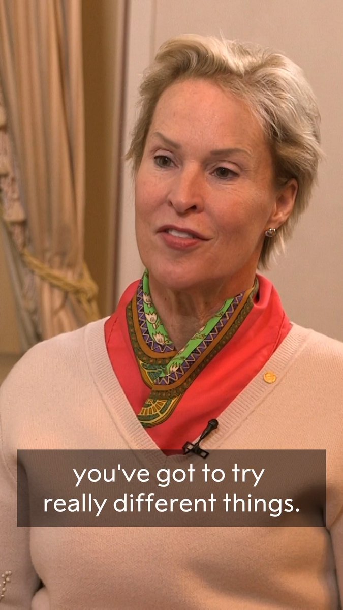 Fearlessness. Hear chemistry laureate Frances Arnold share what she looks for in new recruits in her laboratory. Watch the full interview with Arnold: #WomeninScience