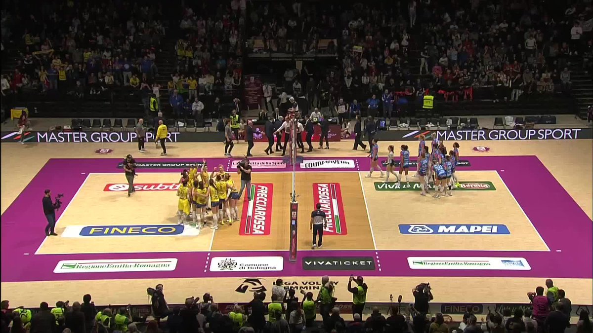 🔥 COPPA ITALIA 🇮🇹: CONEGLIANO IS THE FIRST FINALIST! Gabi, Zhu, Wolosz and the team have just defeated Novara 3-0 in the first semifinal. Now, they await the winner of Scandicci 🆚 Milano. 📺 Watch the replay on VBTV: 🏐 #Volleyball #Pallavolo