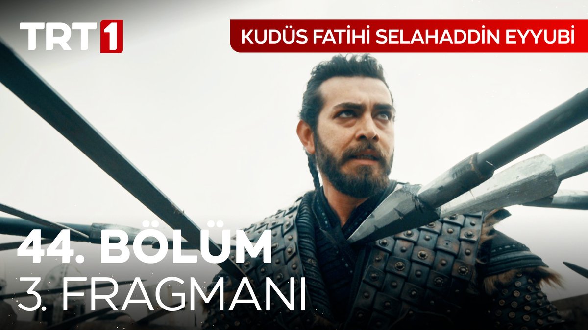 “Atacağımız her adım Kudüs için!”⚔️ #KudüsFatihiSelahaddinEyyubi 44. bölüm 3. fragman yayında! Yeni bölüm pazartesi 20.00’de TRT 1’de! 📺