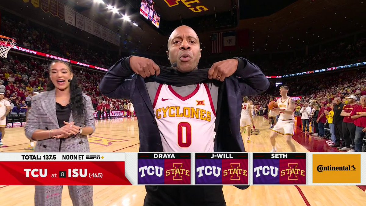 Wait for Jay Williams' TCU-Iowa State pick 😤