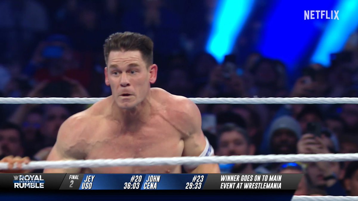 Hala şoktayım. #WWEonNetflix #RoyalRumble