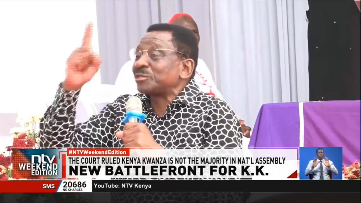 New Battlefront For K.K. James Orengo rallies Azimio to claim majority party in National Assembly Jimi Wanjigi calls on opposition to impeach the president The court ruled Kenya Kwanza is not the majority in National Assembly #NTVWeekendEdition Ibrahim Karanja. Michelle Ngele-Odhiambo