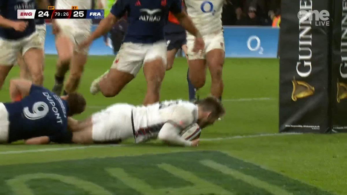 Sensational game of rugby. What the Six Nations is all about. Fair play England.