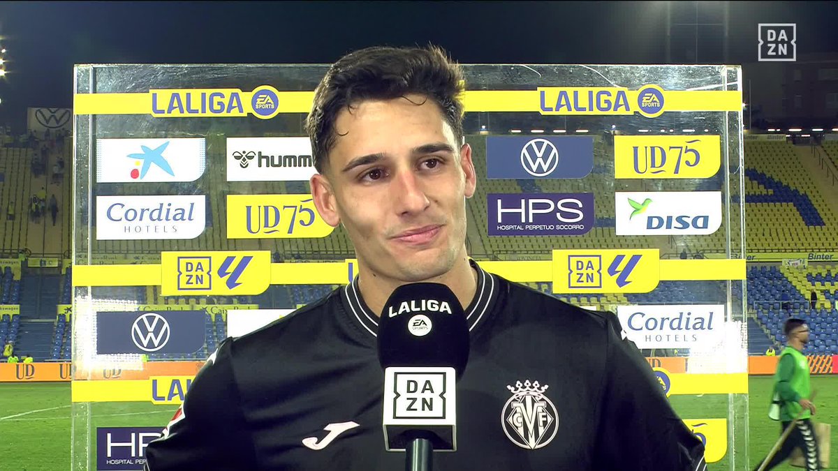 De Sergi Cardona a Kirian Rodríguez. De un amigo a alguien que ahora afronta un momento difícil ❤️ Tremendo 👏 "Le tengo mucha admiración. Es increíble, siempre con una sonrisa. Va a salir y va a volver a brillar aquí" #LALIGAenDAZN ⚽