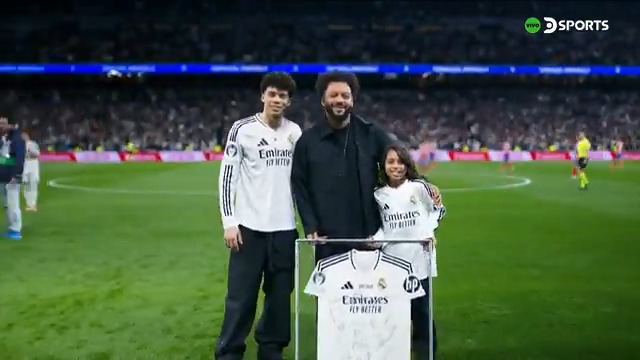 ❤️🇧🇷 El homenaje del Real Madrid a Marcelo luego de anunciar su RETIRO esta semana.