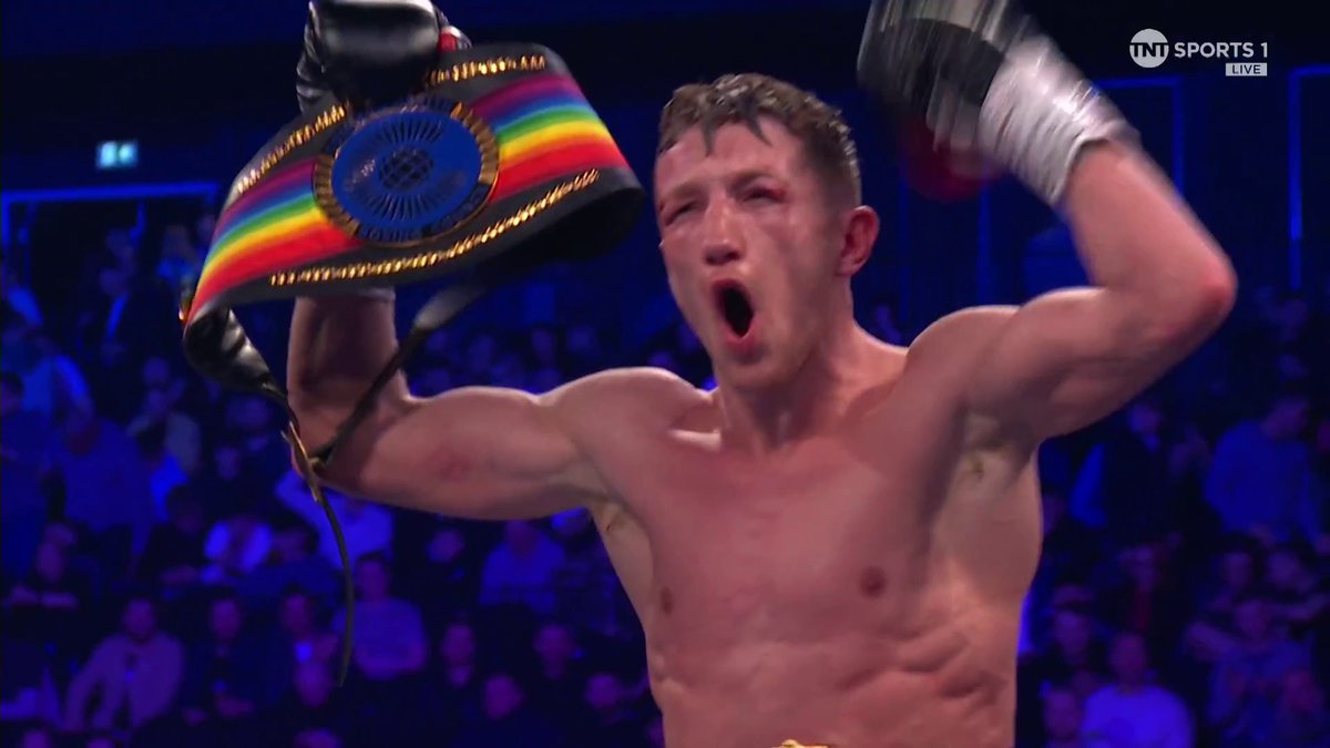 "This is dreams right here" 🥹 zak miller soaks it in in front of his hometown crowd in Manchester 🏠 #ChisoraWallin | LIVE on TNT Sports & discovery+ UK