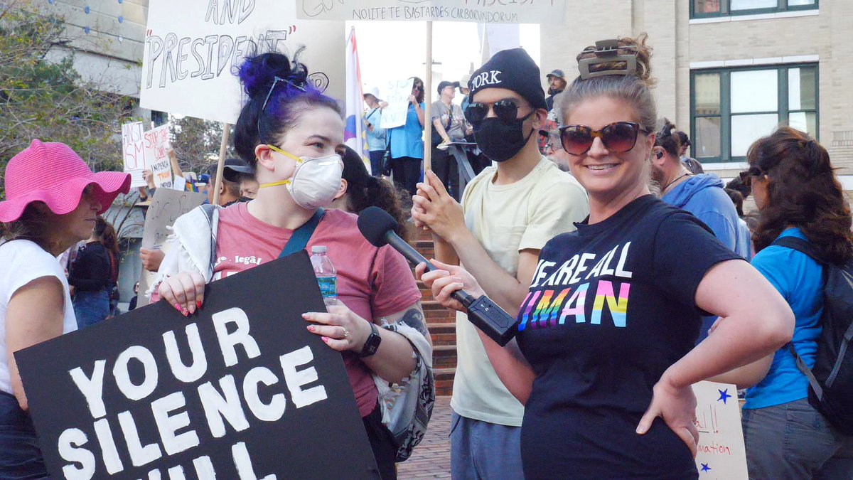 Democrat in a mask: "You smell like sh*t!" Me: "You have a mask on. You're smelling your own breath."