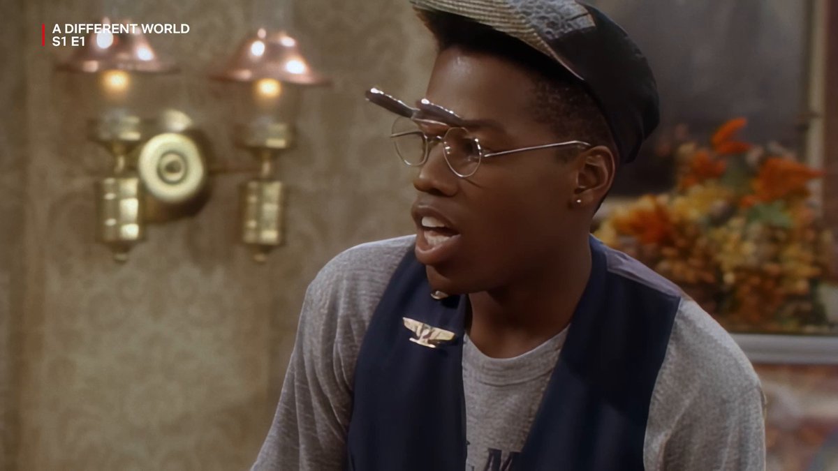 Dwayne Wayne forever. A Different World is now on Netflix.