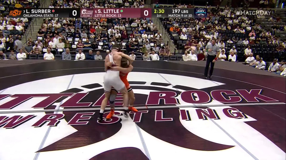 Surber strikes first. #GoPokes