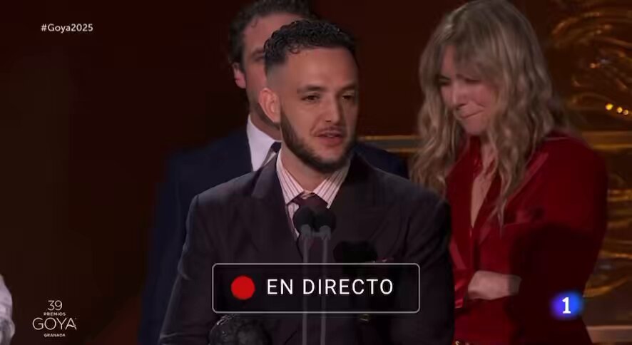 C. Tangana: coach emocional en los #Goya #Goyas2025 #Goya2025