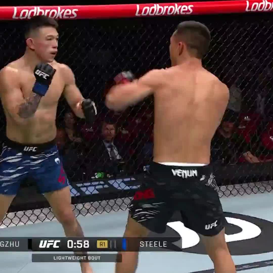 They are THROWING 😳 #UFC312