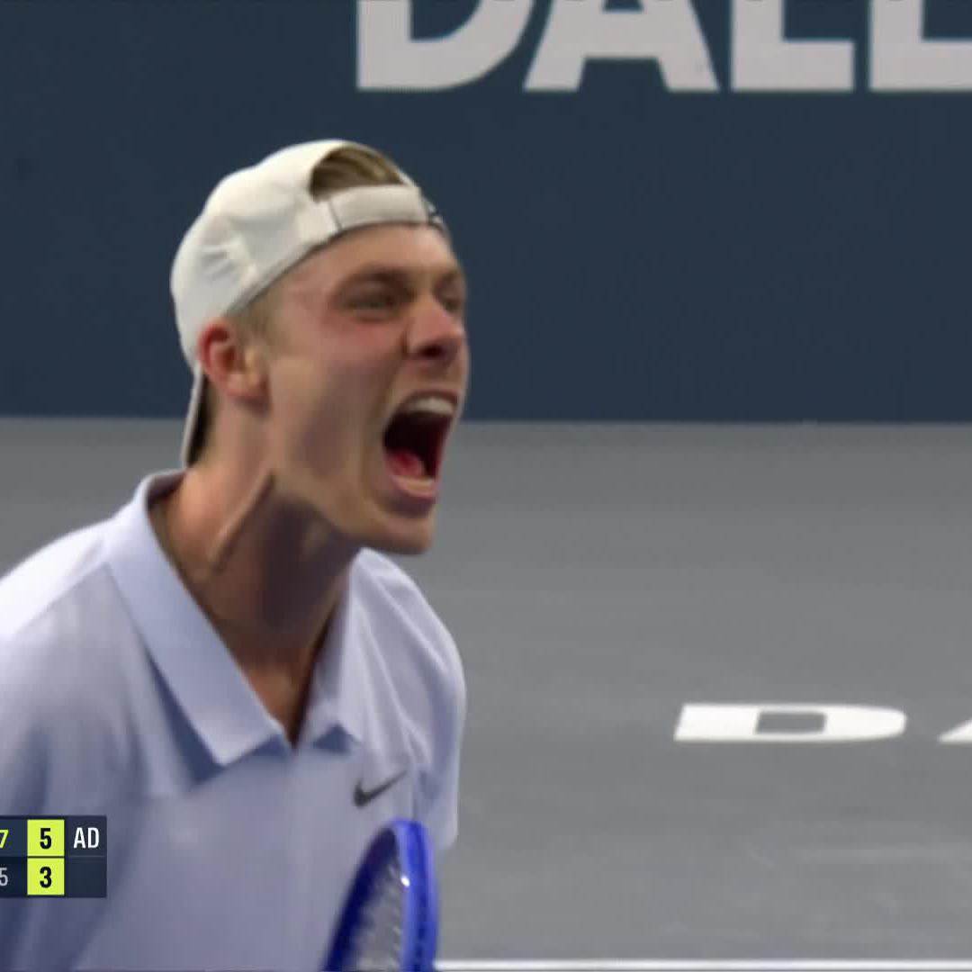 The final is calling 📞 Shapo defeats defending champion Paul 7-5 6-3 & will face Ruud for the title! #DALOpen
