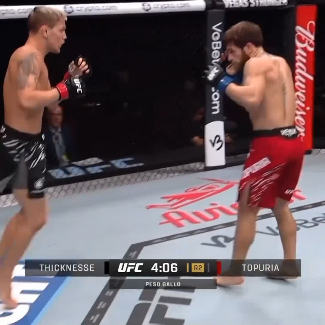 🐆 Aleksandre Topuria - Movimiento rápido y letal en su debut! #UFC312