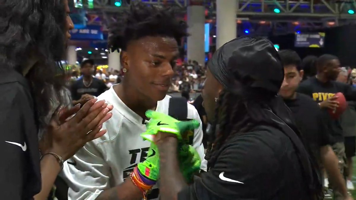 THINGS ARE GETTING HEATED. Speed⭐️ AMP KAI #SBLIX Flag Football game on NFL YouTube