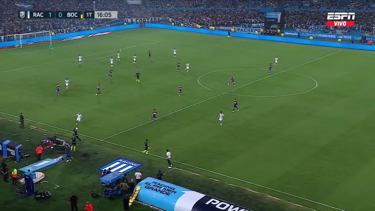 ¡¡ACÁ SE VE PERFECTO!! ¡¡EL ALCANZAPELOTAS FUE CLAVE EN EL 1-0 DE LA ACADEMIA!! ¿Te hizo acordar a Tata Santoro vs. Corinthians?