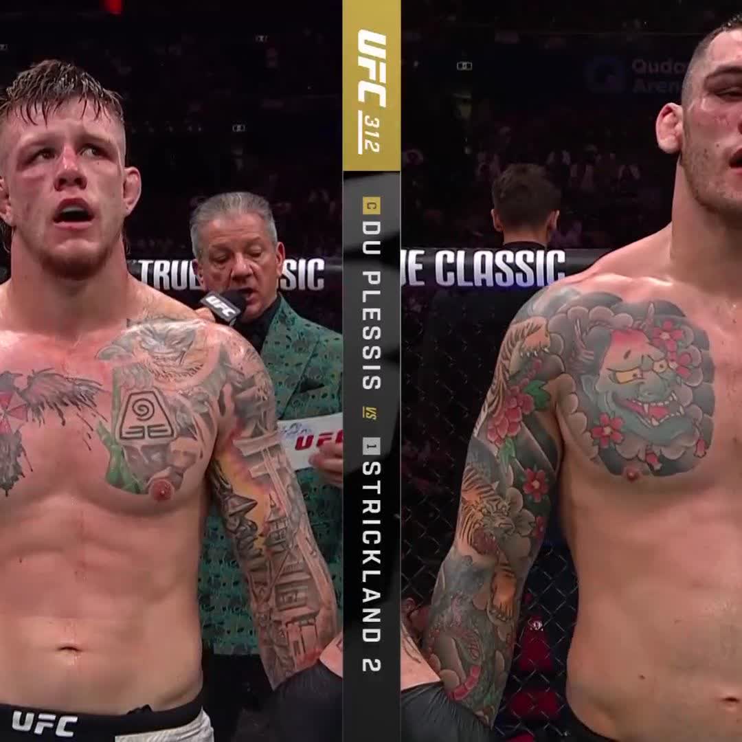 Jimmy Crute vs Rodolfo Bellato has been ruled a majority draw. #UFC312