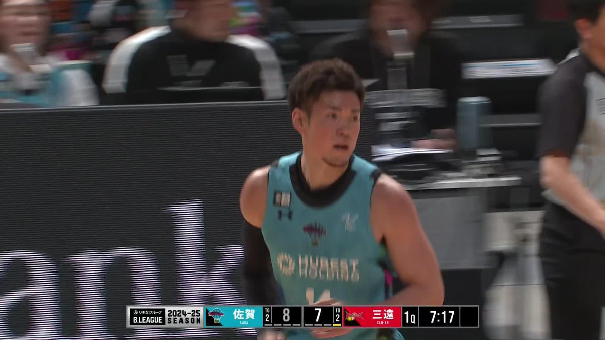 フリーにしてはいけない男🥶🥶🥶 佐賀#14 金丸が古巣相手に3連続3Pシュート！ 【公式】佐賀バルーナーズ 🏀 📡バスケットLIVEで生配信中 #Bリーグ #りそなグループ