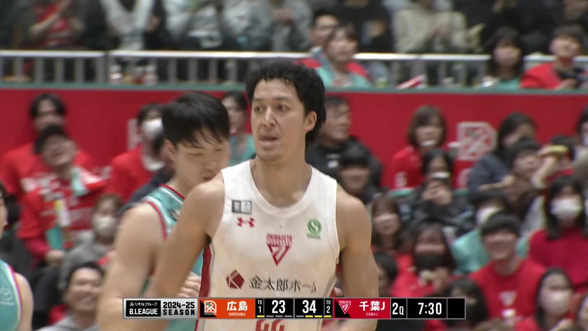 りそなグループ B.LEAGUE 2024-25 B1リーグ戦 第21節 GAME2vs.広島 2Q チームを鼓舞するマーカス🔥🔥🔥 オフェンスリバウンドで奮闘しゴール下をねじ込む🔥🔥🔥 配信はこちらから▼ #千葉ジェッツ #トビンマーカス海舟