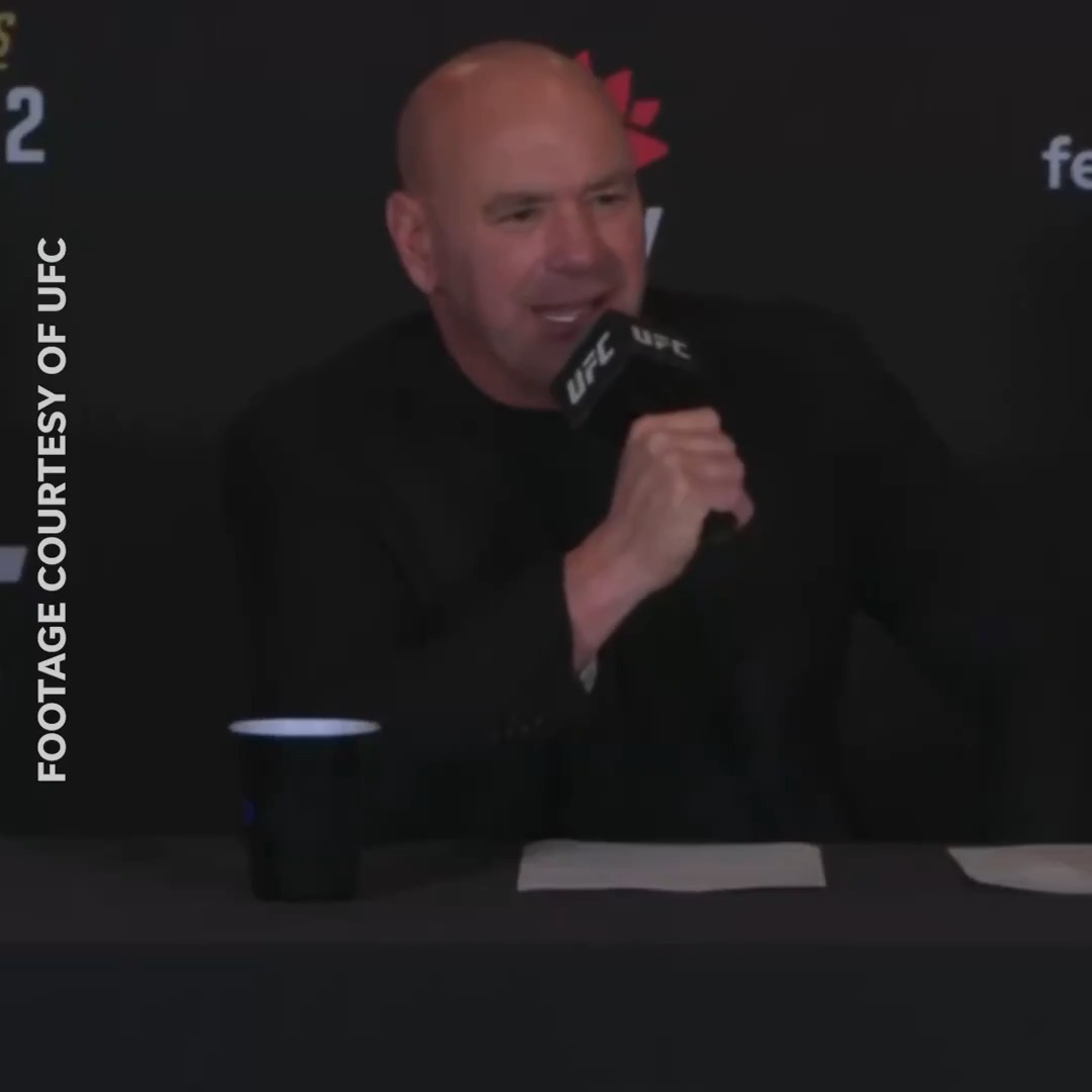 Dana White praises Sean Strickland after his #UFC312 loss and is impressed by his in-fight "professionalism." 🎥 @UFC