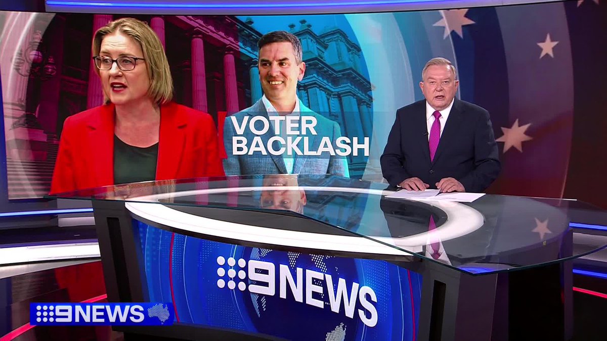 Jacinta Allan has been dealt a blow at the ballot box, with voters turning away from her government in huge numbers in the Werribee by-election. #9News