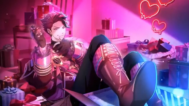 ◤カードアニメーション◢ 「青春Bitter&Sweet」イベントガシャにてGETできる★4【青春B&S】荒鬼 狂介 のカードアニメーションをご紹介🍫 該当カードを1回限界突破するとアプリ内で再生可能に✨ イベントガシャは2/17(月)15:59まで‼ #カメンズ