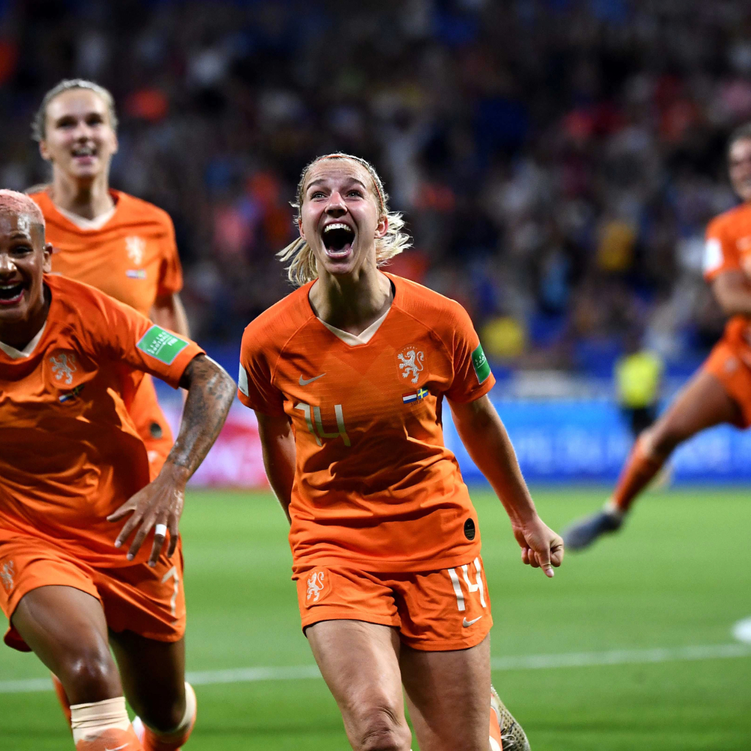 The Groenen goal that took OranjeLeeuwinnen into the 2019 #FIFAWWC Final! 👏🇳🇱