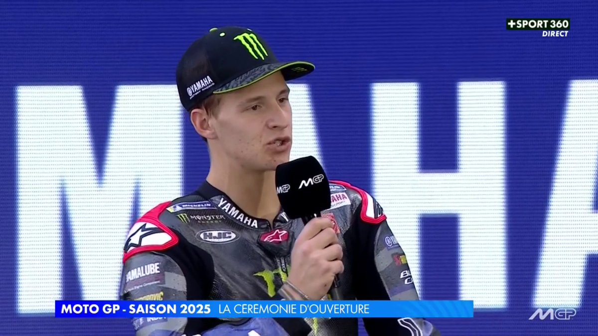 "Les derniers tests ont été très positifs pour nous, l'objectif est de revenir aux avant-postes le plus rapidement possible" 🗣️ Fabio Quartararo se sent bien et est confiant pour les prochaines échéances ! #MotoGPLaunch | #MotoGP