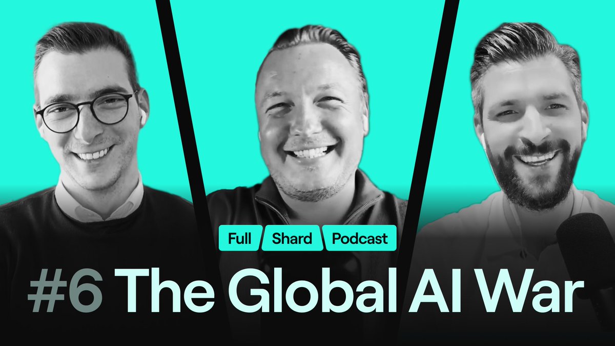 Full Shard Ep 6: The Global AI War The AI Sputnik moment, US-China tech showdown, & why MultiversX is all-in on the US. Beniamin Mincu |🇺🇸/acc Lucian Mincu & Lucian Todea break down bold moves, big shifts & real signals. 00:00 - Beginning of New Year 8:04 - DeepSeek 23:08 - US vs China in the AI race 35:52 - AI Agents integrations 48:21 - Blockchain x AI 56:08 - MvX in USA 1:05:22 - New regulations in USA 1:23:16 - xPortal acquisition 1:33:07 - New direction for MvX