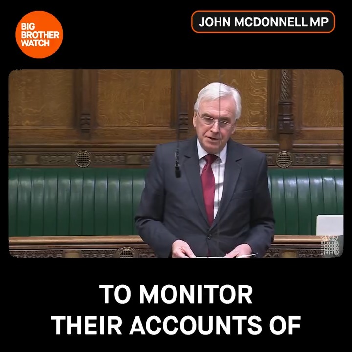 🗣️"If there was a group of people whose accounts we would want to monitor because there has been a history of fraud-it would be MPs" - John McDonnell The Government's cruel mass bank spying powers target the poor - they have no place in Britain. ➡️